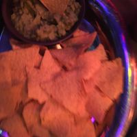Guacamole and nachos  at Péniche Antipode - Abricadabra in Paris