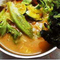 Laksa at Vegetarian Stall - Double Lion in Perak