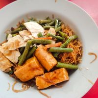 Some one's bee hoon at Pu Xiang Vegetarian 普香素食 in Central Singapore