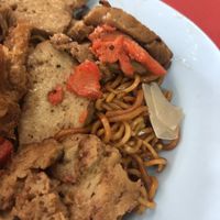 Sesame oil mock meat  at Pu Xiang Vegetarian 普香素食 in Central Singapore