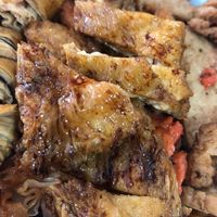 Fried tofu skin  at Pu Xiang Vegetarian 普香素食 in Central Singapore