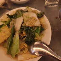 Stir-fried greens at Supernormal in Melbourne