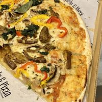   at Curly & Pizza in Quito