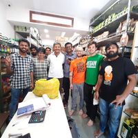 Great group of people  at SHARAN Organic Store in Mumbai