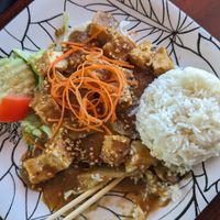 Garlic Rice was good at Smile of Siam Thai in Shorewood