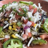 Impossible meat bowl  at Cantina Laredo in Virginia Beach