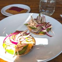 Julieta's Toast with Vegan Pop Tart at Cristy's Kitchen in Roswell