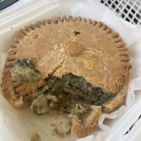 Spinach and Artichoke Pot Pie  at Cristy's Kitchen in Roswell