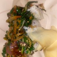 Veggie Rolls 😋 at The Plot in Oceanside