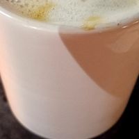 The Overachiever latte at The Plot in Oceanside