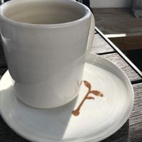 Cinnamon designs! Nice touch ! at The Plot in Oceanside