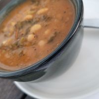 Soup of day at The Plot in Oceanside