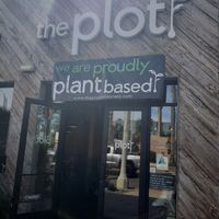 Entry off Coast Highway at The Plot in Oceanside