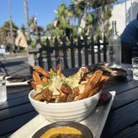 Cheesy Truffle fries   at The Plot in Oceanside