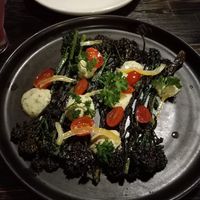 Charred broccolini was definitely worth the price of admission. at The Plot in Oceanside