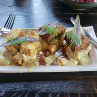 One sausage and biscuit/ One chicken biscuit. #Veganuary at The Plot in Oceanside