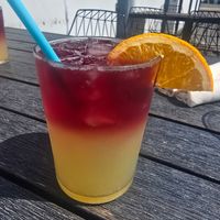 Seasonal Red Wine Spritzer at The Plot in Oceanside