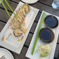 chronic roll (ordered separately) really good!!  at The Plot in Oceanside