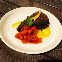 Chocolate Torte at The Plot in Oceanside