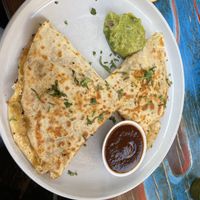 Cauliflower quesadillas with vegan cheese   at Taco Loco in Auckland