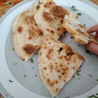 Vegan plain quesadillas at Taco Loco in Auckland
