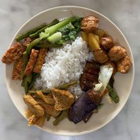 Buffet lunch for $2  at OK Vegetarian Food in Masai