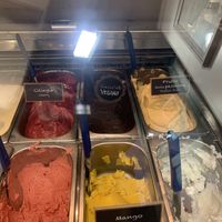 Some of the selection  at Il Gelato di Santa Maria in Rome