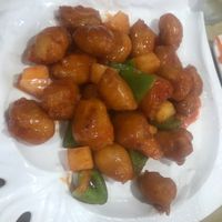 Sweet and sour pork  at Yuan Yuan Vegetarian Delight in Underwood