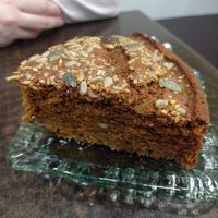 Carrot cake at Leben in Viladecans