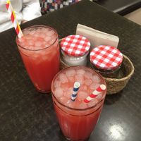Fresh watermelon juice  at Leben in Viladecans