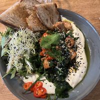 Turk‘s Mom with Tofu  at FACTORY GIRL Restaurant. in Amsterdam