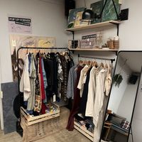 Cute vintage corner  at FACTORY GIRL Restaurant. in Amsterdam