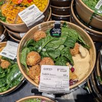 Falafel salad. at Eiger + - Maybe closed in Grindelwald