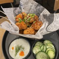 Sweet chili cauliflower   at Beyond Sushi - Upper East Side in New York City