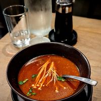 Spicy Chili Mushroom Soup at Beyond Sushi - Upper East Side in New York City