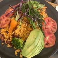 Adapted tacu tacu to suit my daughter   at Green House in Aguas Calientes