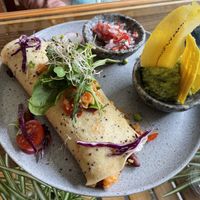 Burrito  at Green House in Aguas Calientes