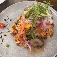 tacu tacu  at Green House in Aguas Calientes