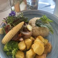 Peruvian Stir Fry  at Green House in Aguas Calientes
