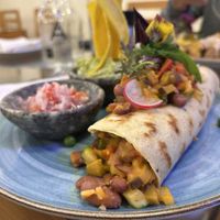 Burrito  at Green House in Aguas Calientes