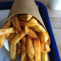 Shawarma fries at Nura Hummus and Falafel in Portland