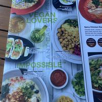 Many vegan specialties  at JINYA Ramen Bar in Orlando