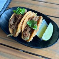 impossible tacos (that are also a part of their happy hour special!)  at JINYA Ramen Bar in Orlando