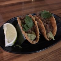 impossible meat tacos   at JINYA Ramen Bar in Orlando