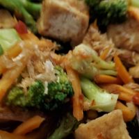 tofu broccoli at Asian Plus Noodle & Rice in Westford