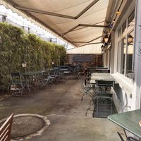 Terrace (in winter) at Tüfi in Zurich
