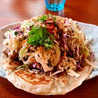 Charred Eggplant Roti at Kage in New Lynn