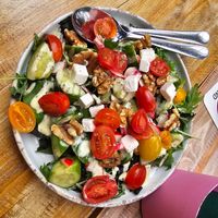 Huissalade at Het Paradijs in Enschede