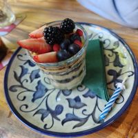 Sogar mit Geburtstagskerze! ☺️✨ at Het Paradijs in Enschede