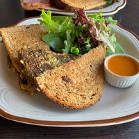 Veggie Burger at Elderberries Cafe in Los Angeles